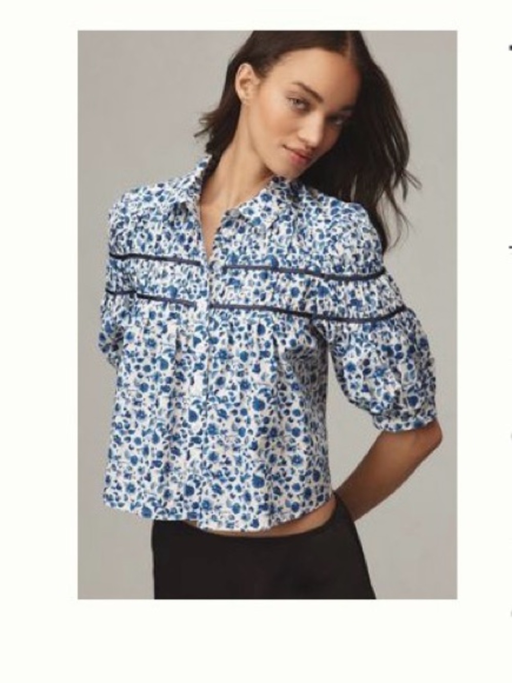 Anthropologie blouse